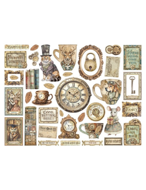 Die cuts Stamperia Alterego