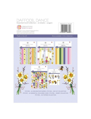 Lot de 16 feuilles A4 Daffodil Dance