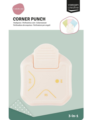 Perforatrice d'angle 3 en 1 VAESSEN CREATIVE - 5 -10mm et ø4mm