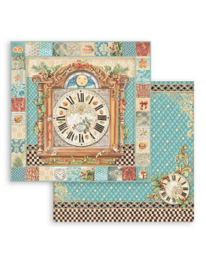 Pochette de 10 feuilles recto verso Stamperia Nutcracker