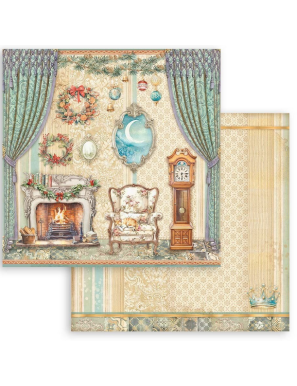 Pochette de 10 feuilles recto verso Stamperia Nutcracker