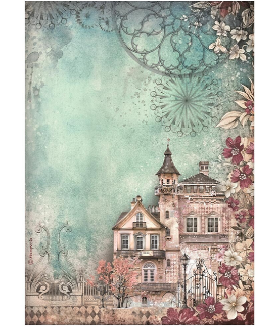 Papier de riz A4 master of magic paper house Stamperia