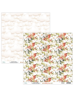 Pochette de 12 feuilles recto verso Mintay Lullaby Lane