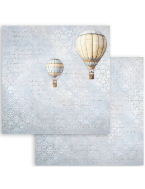 Pochette de 10 feuilles recto verso Stamperia Timeless