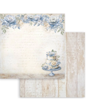 Pochette de 22 feuilles recto Stamperia Timeless