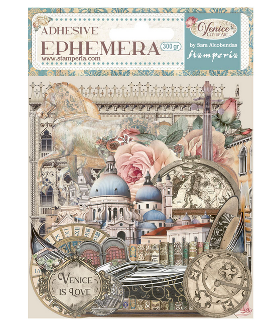 Set Ephemera Venice city of art STAMPERIA