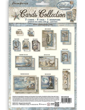 Kit cartes Silent sea STAMPERIA