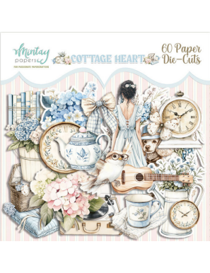 60 Die cuts Cottage Heart Mintay