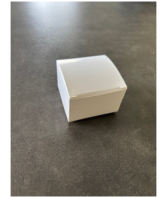 Boite calendrier de l'avent 6cm x 6cm x 4cm