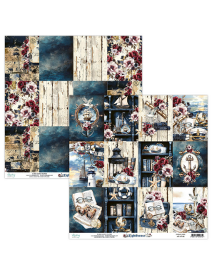 Pochette de 13 feuilles recto verso Lighthouse MINTAY