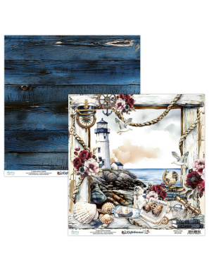 Pochette de 13 feuilles recto verso Lighthouse MINTAY