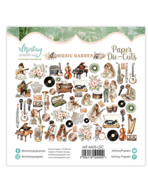 Die cuts Music garden MINTAY