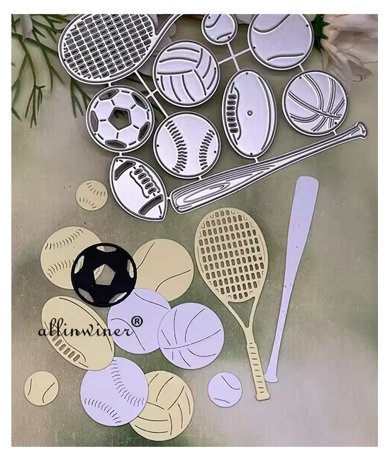 Dies de Découpe Sport – Football, Basket, Tennis, Rugby