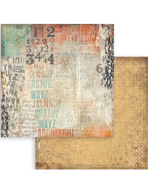 Pochette de 10 feuilles recto verso Stamperia Furry Friends maxi backgrounds