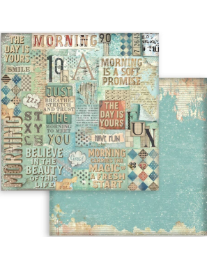 Pochette de 10 feuilles recto verso Stamperia Furry Friends maxi backgrounds