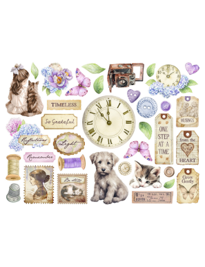 Die cuts Stamperia Quiet days STAMPERIA