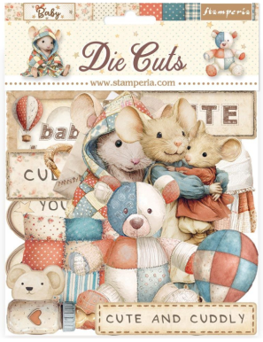 Die cuts Stamperia baby STAMPERIA