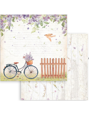 Pochette de 10 feuilles recto verso Welcome Home Stamperia