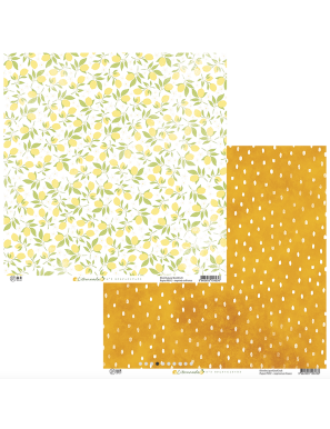Pochette de 9 feuilles recto verso Citronnade - HA PI Little fox