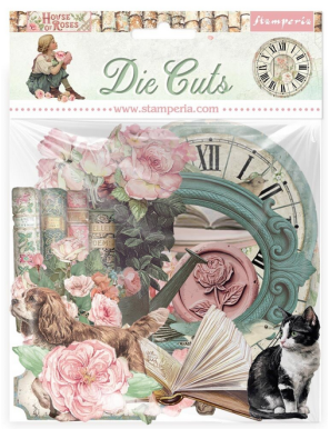 Die cuts Stamperia House of roses STAMPERIA