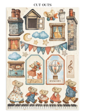 Junk journal collection Family - STAMPERIA
