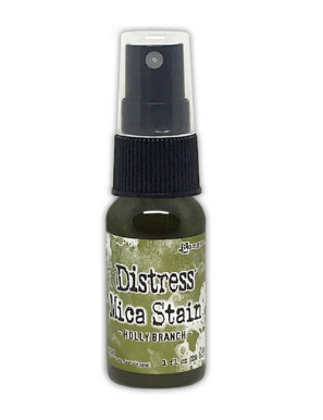 Distress Mica stain Holly branch 29ml - RANGER