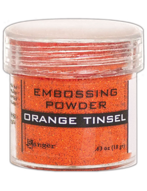 Poudre à embosser orange tinsel - RANGER