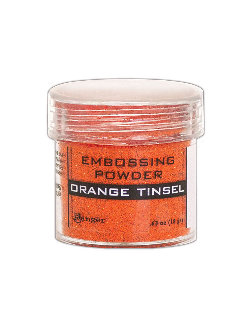 Poudre à embosser orange tinsel - RANGER