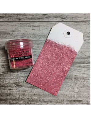 Poudre à embosser raspberry tinsel - RANGER