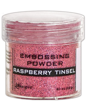 Poudre à embosser raspberry tinsel - RANGER