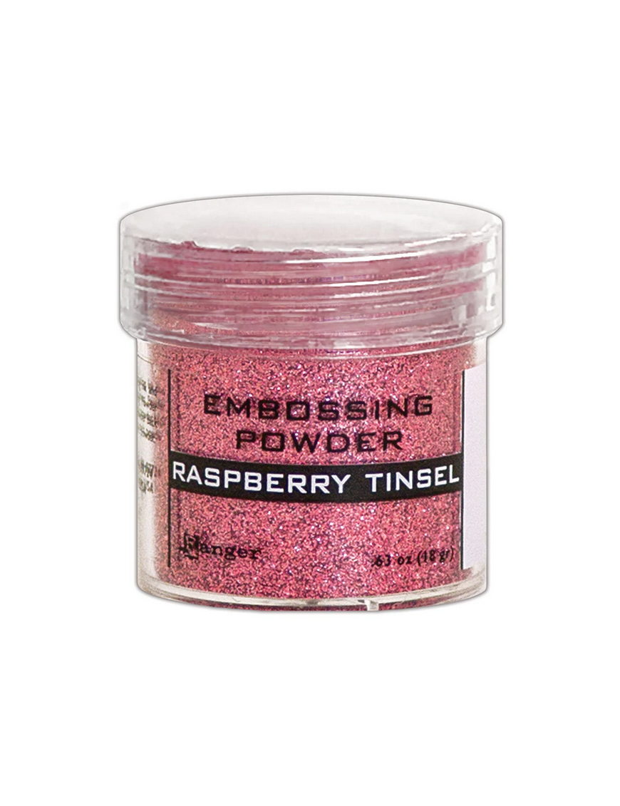 Poudre à embosser raspberry tinsel - RANGER