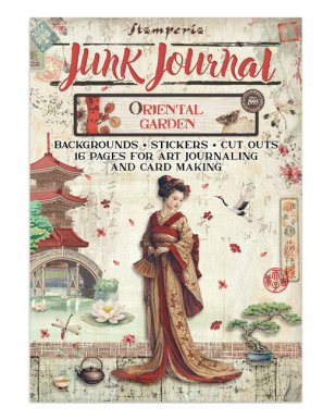 Bloc Junk journal collection Oriental garden - STAMPERIA