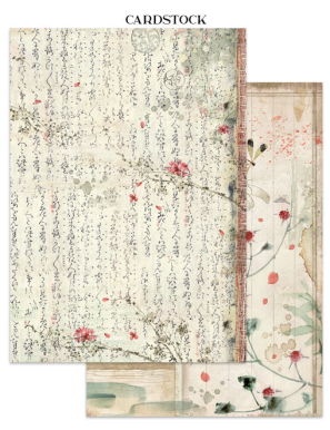Bloc Junk journal collection Oriental garden - STAMPERIA