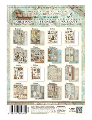 Bloc Junk journal collection Symphony - STAMPERIA