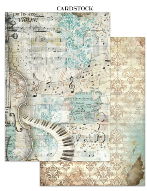 Bloc Junk journal collection Symphony - STAMPERIA