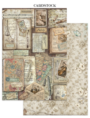 Bloc Junk journal collection Symphony - STAMPERIA