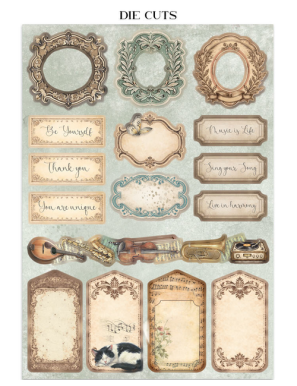 Bloc Junk journal collection Symphony - STAMPERIA