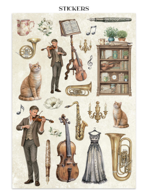 Bloc Junk journal collection Symphony - STAMPERIA