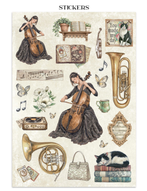 Bloc Junk journal collection Symphony - STAMPERIA
