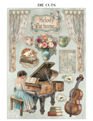 Bloc Junk journal collection Symphony - STAMPERIA