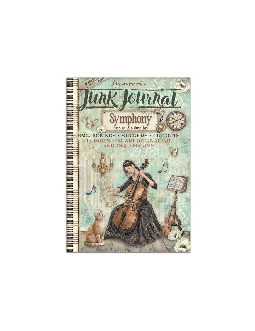 Bloc Junk journal collection Symphony - STAMPERIA