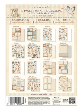 Bloc Junk journal collection Baby - STAMPERIA