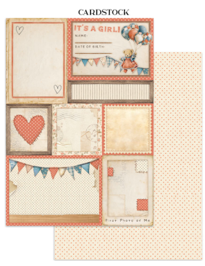 Bloc Junk journal collection Baby - STAMPERIA