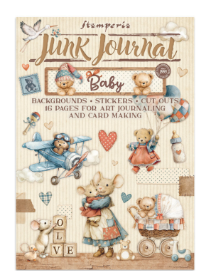 Bloc Junk journal collection Baby - STAMPERIA