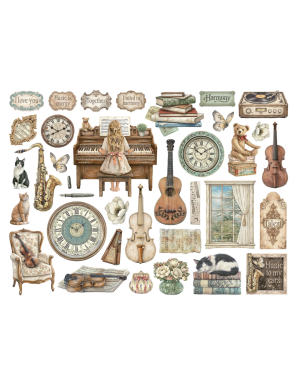 Die cuts Stamperia Symphony STAMPERIA