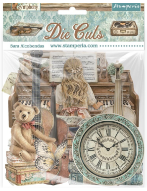 Die cuts Stamperia Symphony STAMPERIA