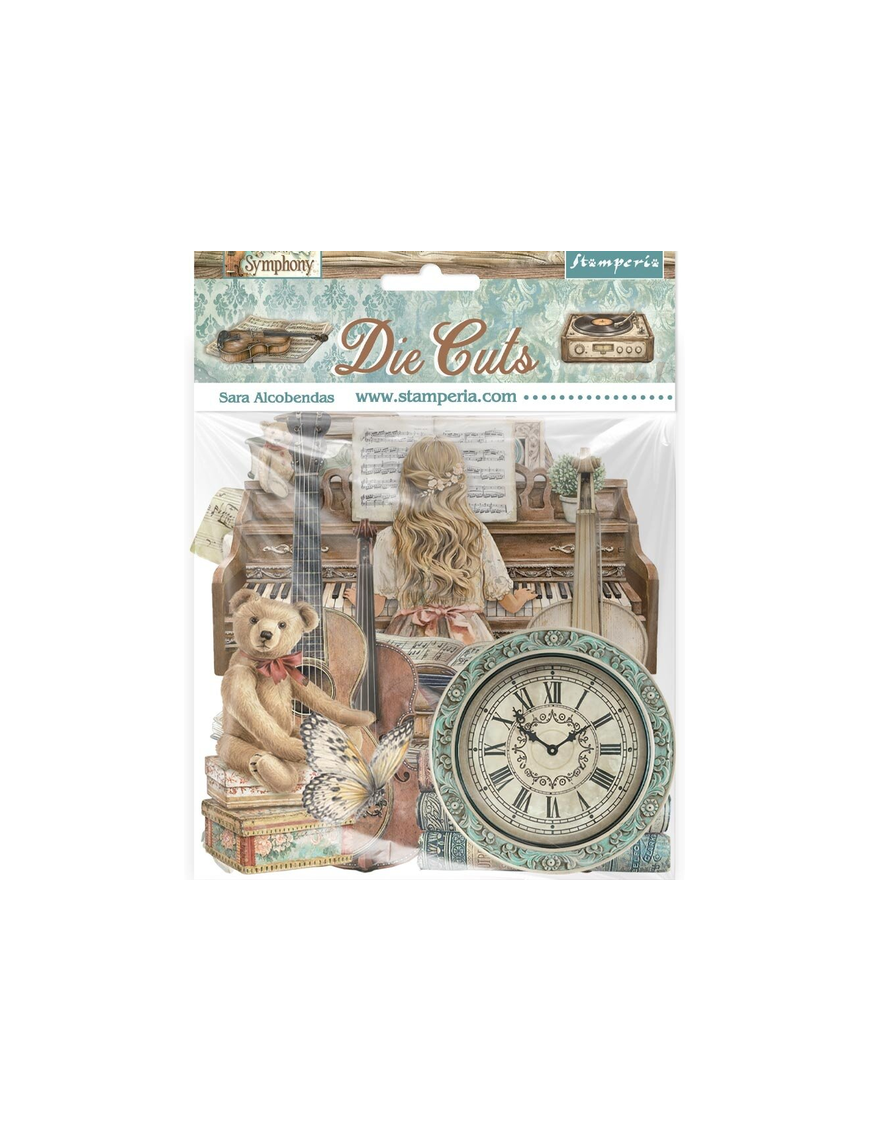 Die cuts Stamperia Symphony STAMPERIA