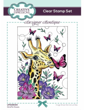 Tampons transparents Giraffe kisses CREATIVE EXPRESSION