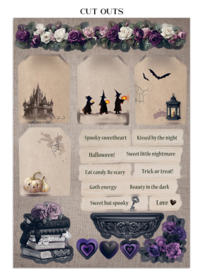 Bloc Junk journal collection Halloween - STAMPERIA