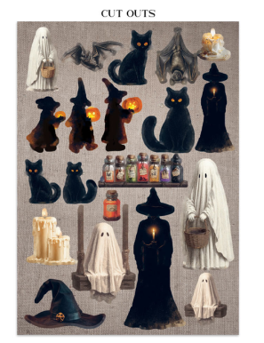 Bloc Junk journal collection Halloween - STAMPERIA